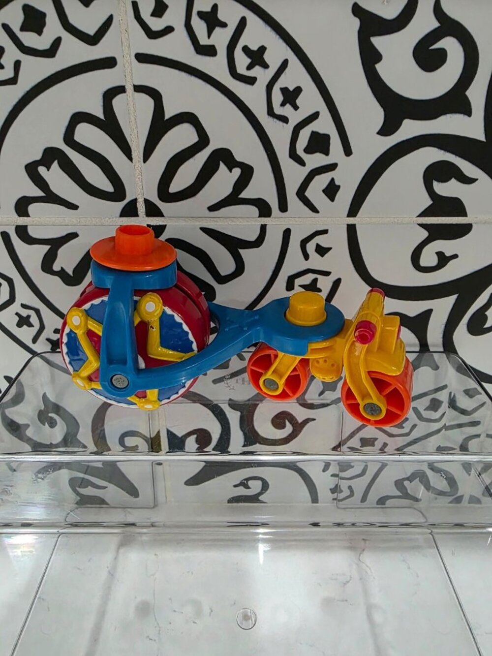 Fisher Price Little People 1998 Circus Unicycle Vintage